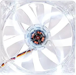 Thermaltake CL-F020-PL12WT-A 120mm White LED Case Fan