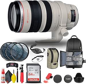 Canon 9322A002 EF 28-300mm f/3.5-5.6L IS USM Lens Bundle