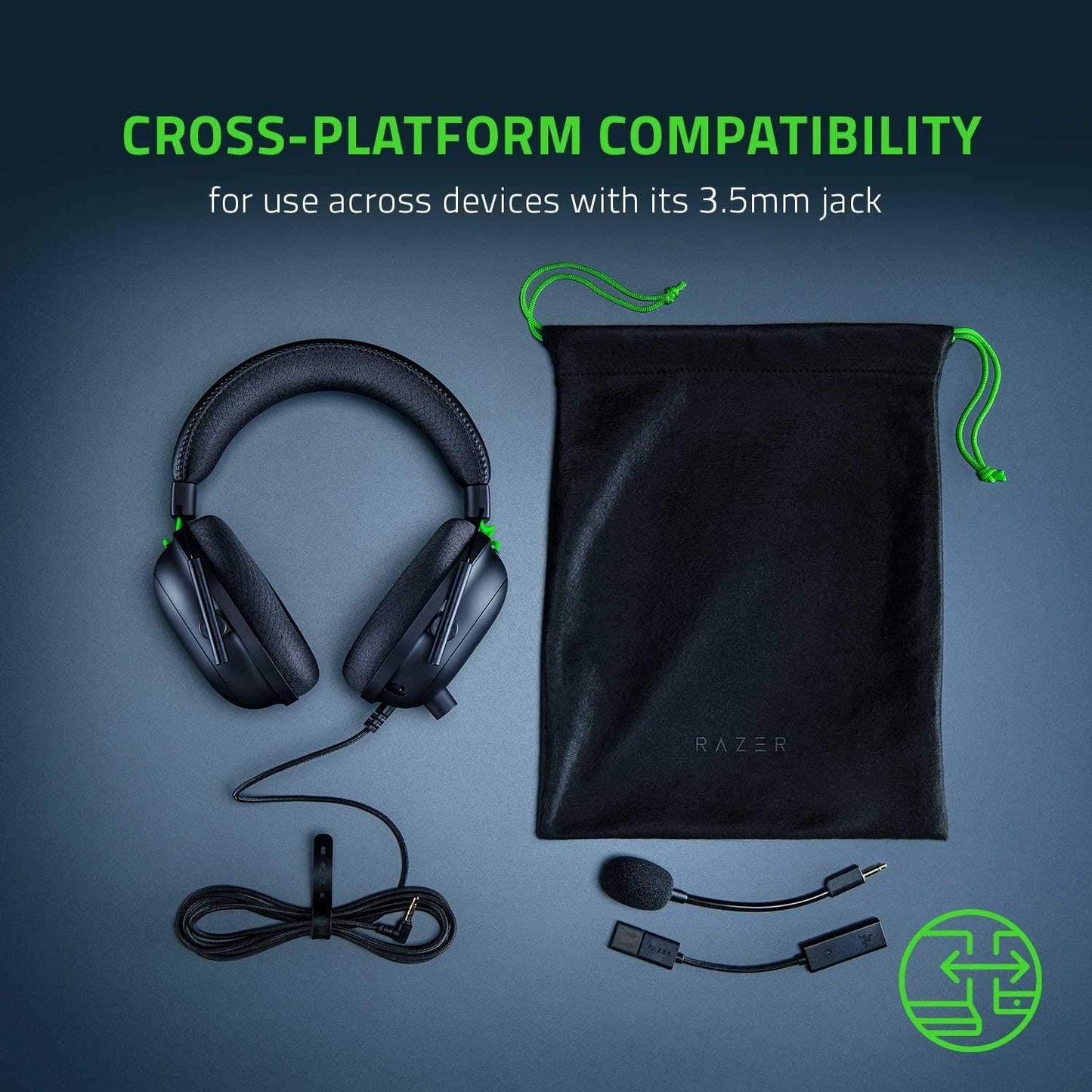 Razer RZ04-03230100-R3U1 BlackShark V2 Gaming Headset