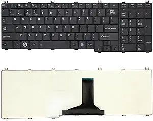 Toshiba C650 US Layout Replacement Laptop Keyboard