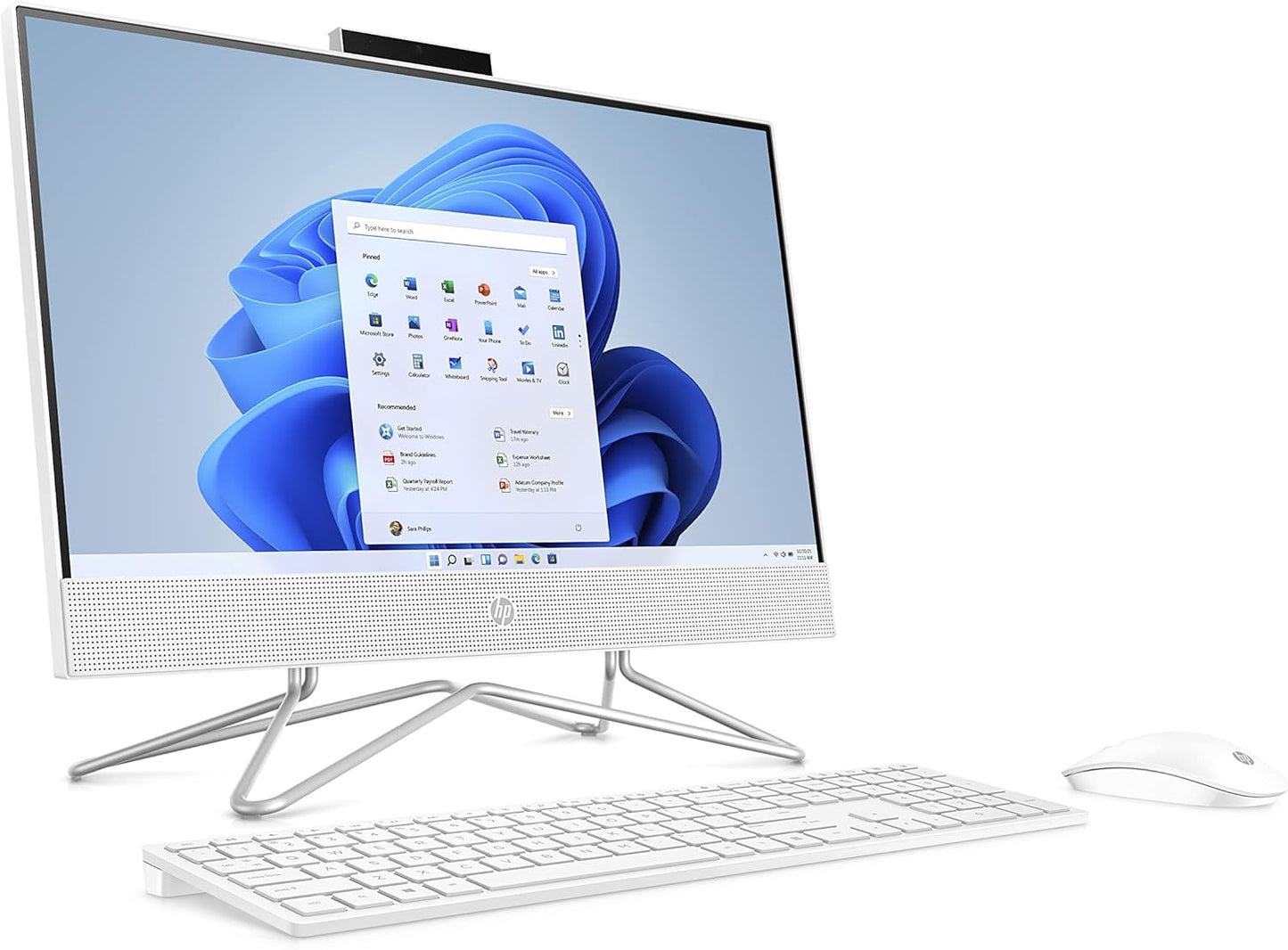 HP 22-dd0120 21.5" All-in-One Desktop Pentium Silver