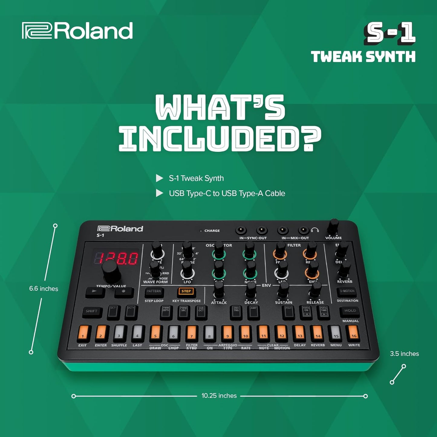 Roland S-1 Tweak Synth Micro Polysynth