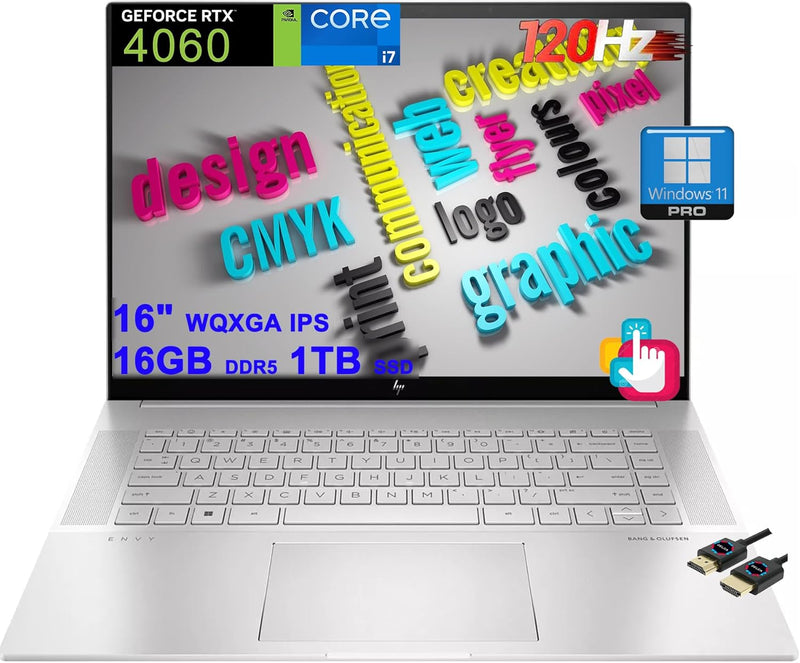 HP i7-13700H Envy 16 Designer Laptop RTX 4060 — main product image