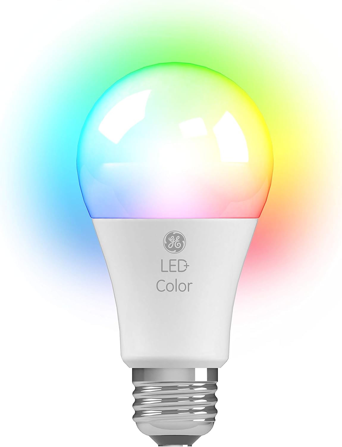 GE 93129136 LED+ Color Changing A19 Light Bulbs 2-Pack