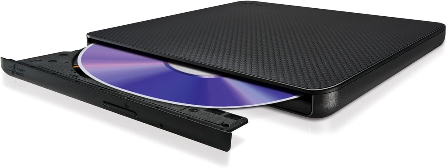 LG SP80NB60 Ultra-Slim External DVDRW Drive M-Disk