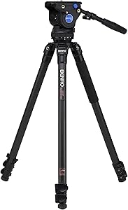 Benro C373FBV4H 75mm Video Head Tripod 8.8 lb