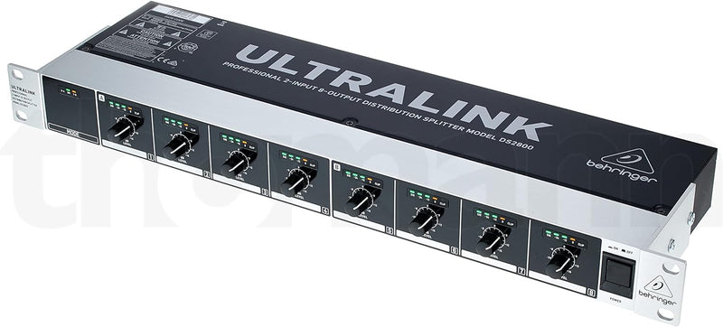 Behringer DS2800 2-Input 8-Output Audio Splitter — main product image