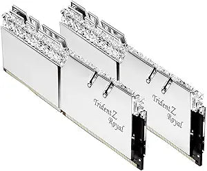 G.Skill F4-3200C16D-16GTRS 16GB DDR4 3200 Silver Memory — main product image