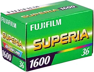FUJI 01010373 Super HG 1600 ISO Camera Film — main product image