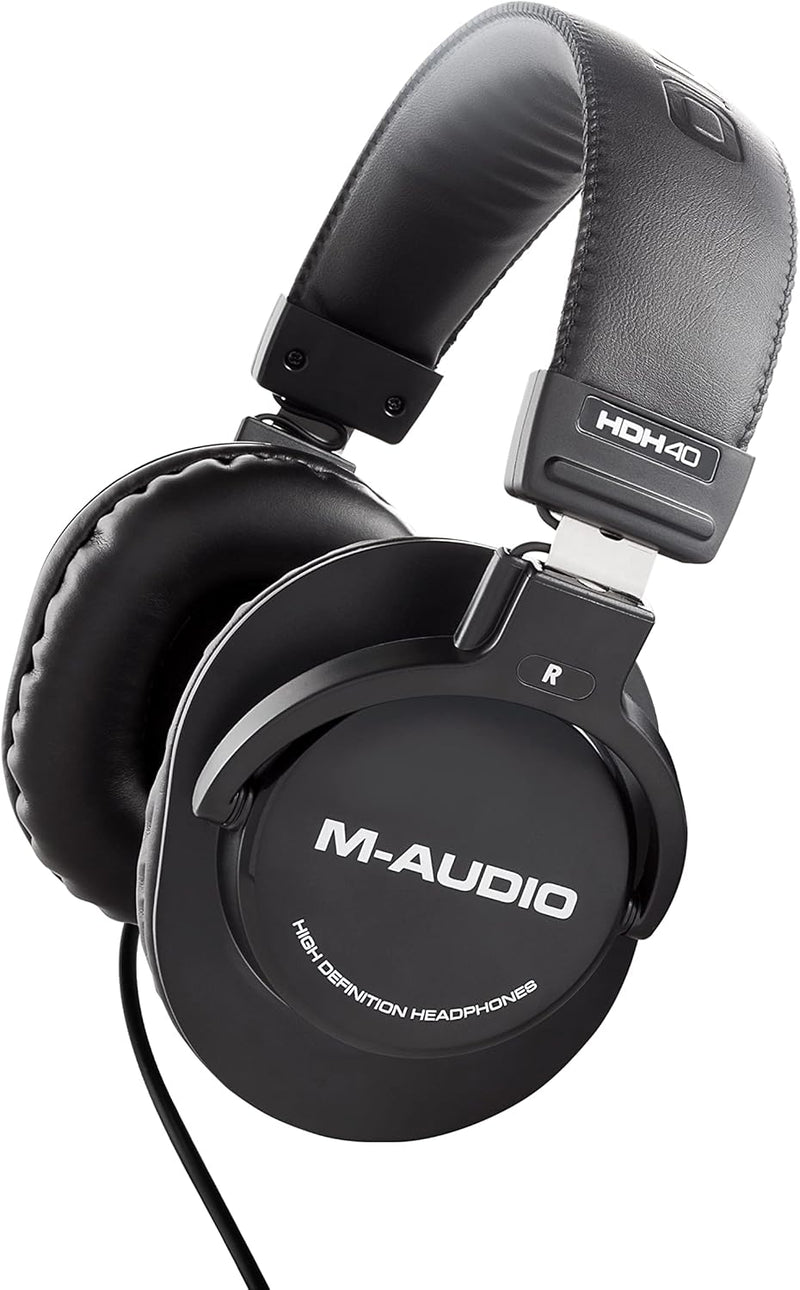 M-Audio HDH40 Over-Ear Studio Monitoring Headphones — main product image