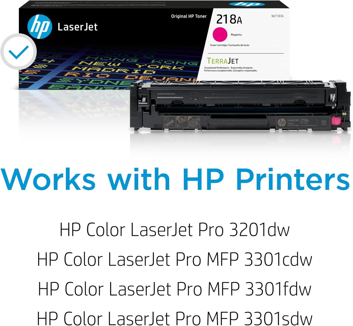HP W2183A 218A Magenta Toner Cartridge