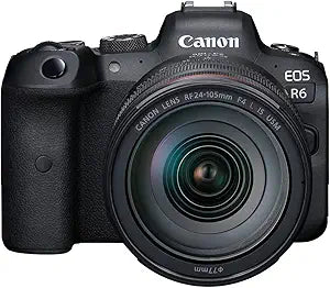 Canon 4082C012 EOS R6 Mirrorless Camera RF24-105mm Kit