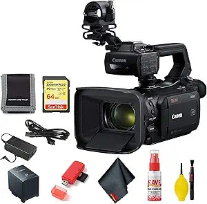 Canon XA50 UHD 4K Professional Camcorder Bundle
