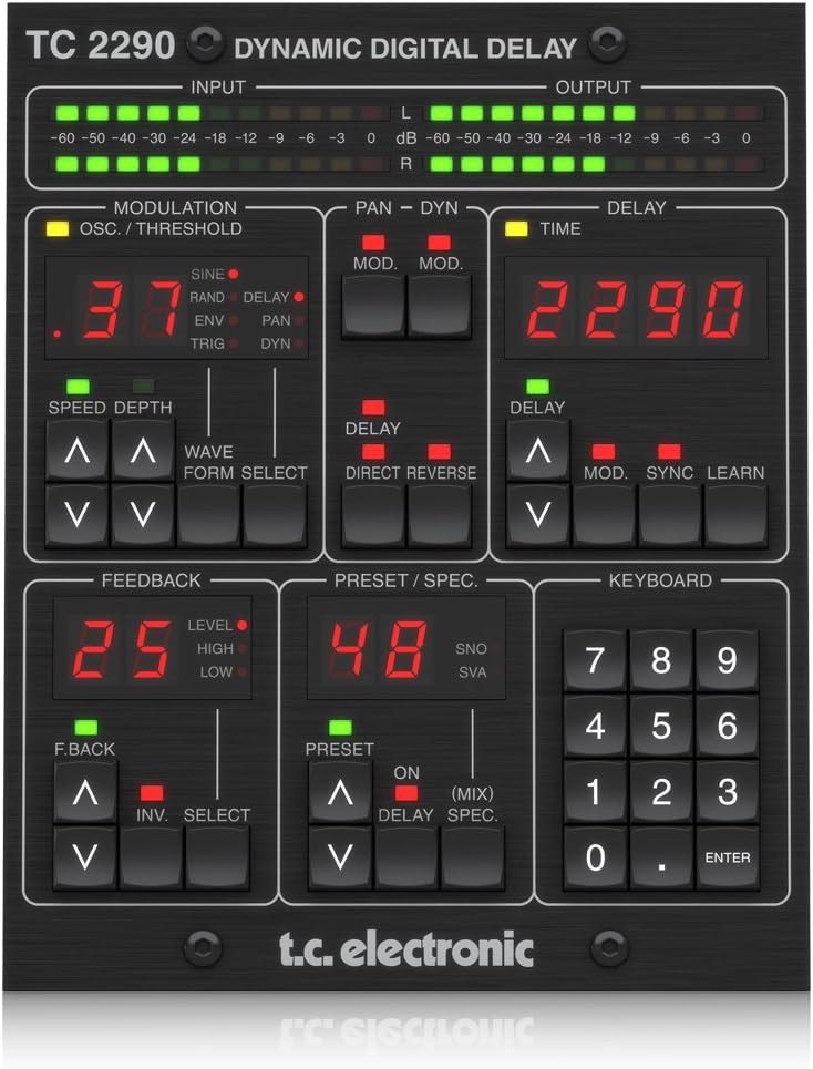 TC Electronic TC2290-DT Dynamic Delay DAW Controller