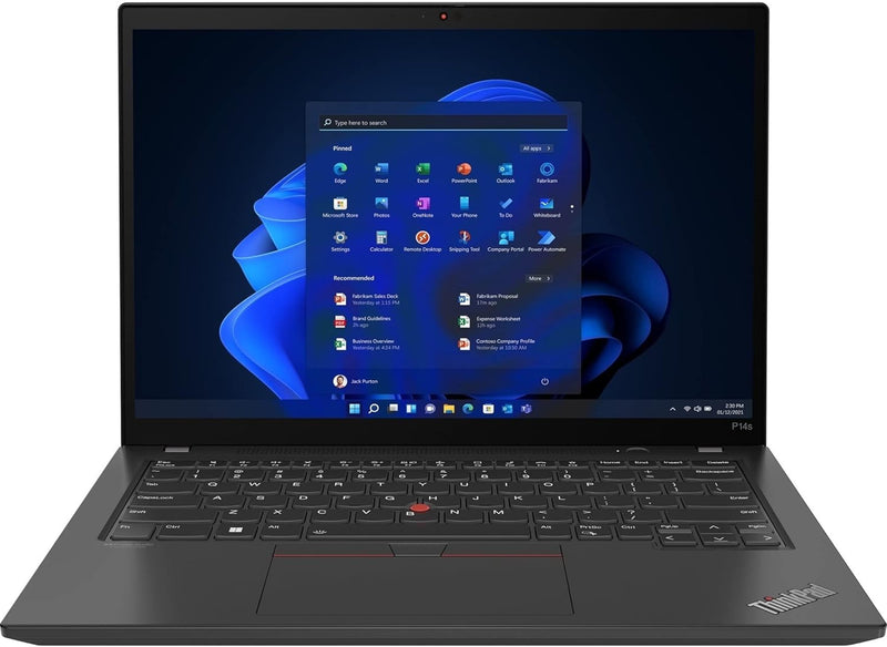 Lenovo 21J5001VUS ThinkPad P14s Workstation - 14in Touch — main product image
