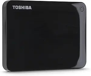 Toshiba HDTC810XK3A1 Canvio Connect II 1TB Portable Drive Black — main product image