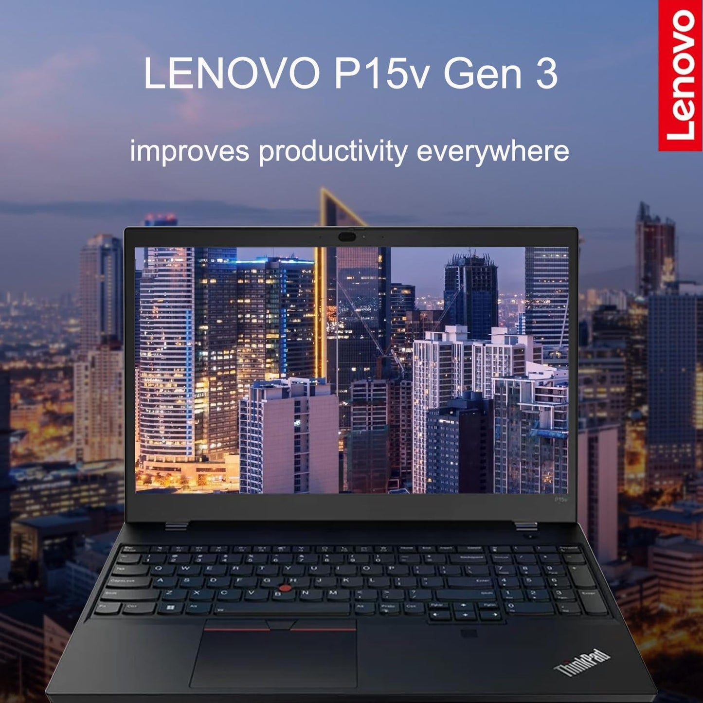 Lenovo ThinkPad P15v Gen 3: Ryzen 7, 64GB RAM, 2TB SSD, Quadro T600