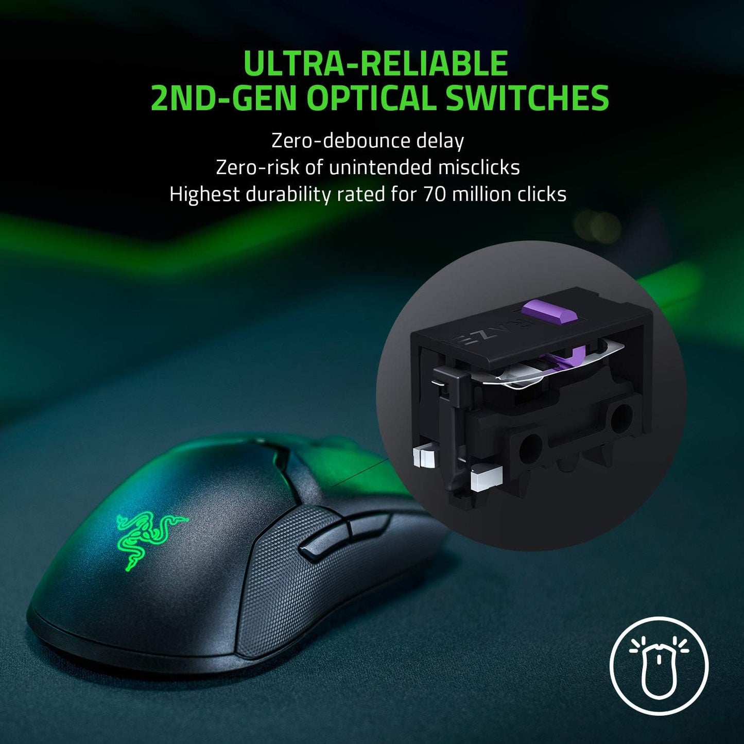 Razer BlackWidow V3 Keyboard Viper Ultimate Mouse Bundle