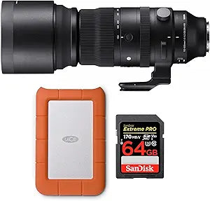 Sigma 150-600mm DG DN OS Sports Sony E Lens Bundle