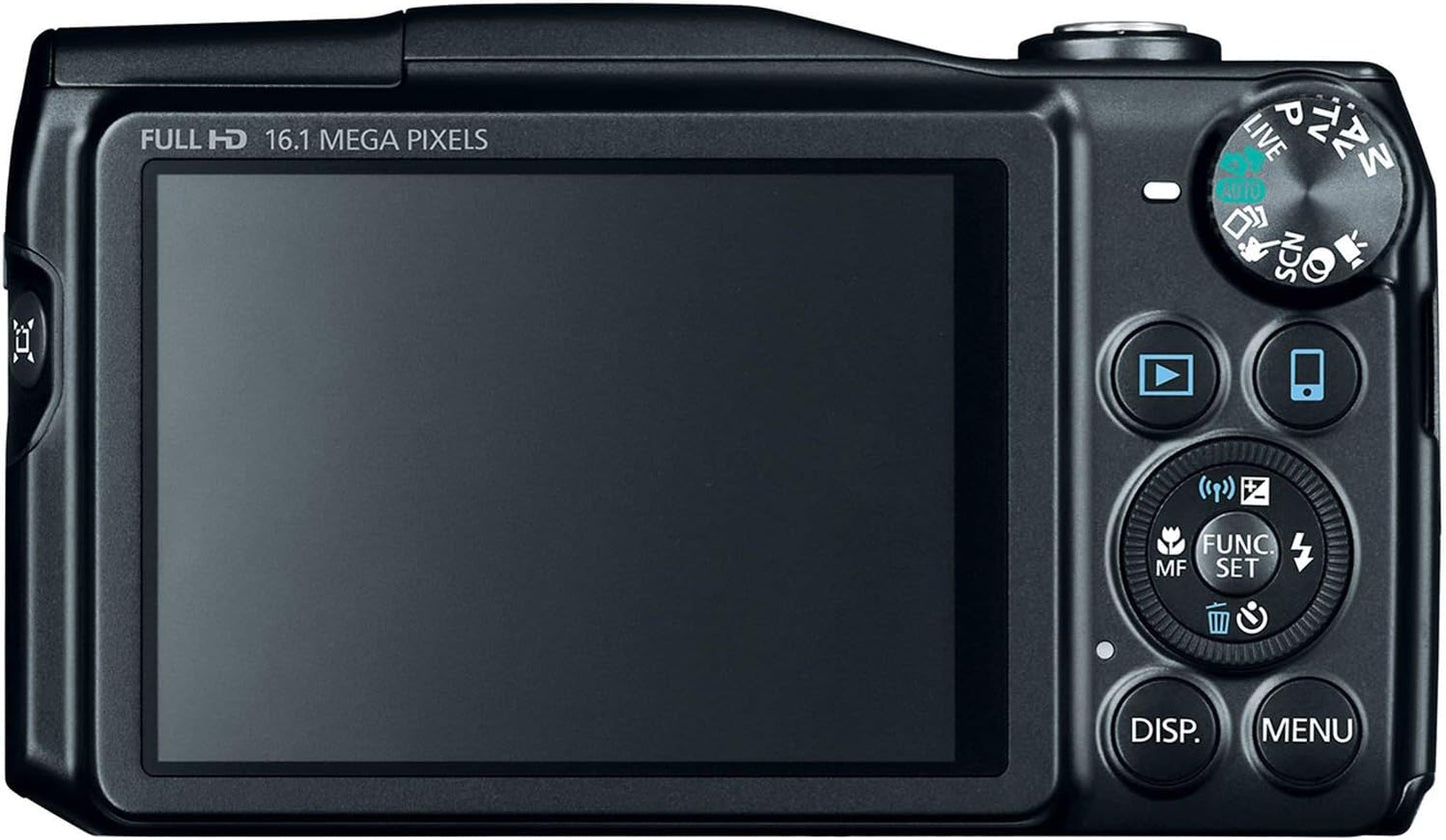 Canon 9338B001AA PowerShot SX700 HS WiFi Camera - Black