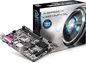 ASRock H81M-GL LGA 1150 Micro ATX Motherboard — main product image