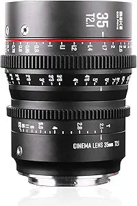 Meike 35mm T2.1 S35 Cinema Lens Canon EF Mount