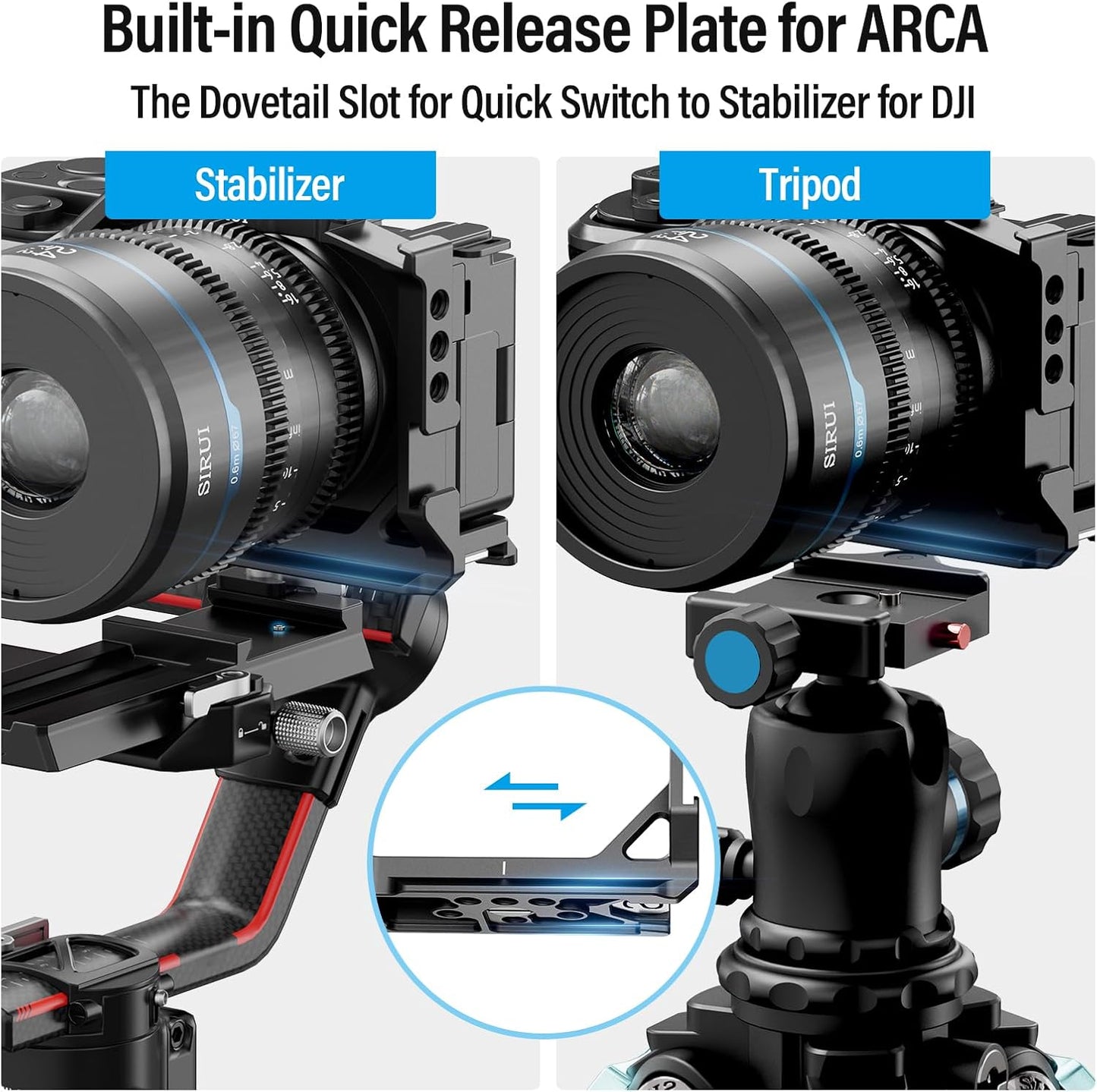 Sirui SC-ZV-E10 ZV-E10 Camera Cage with Grip
