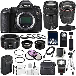 Canon 0581C002 EOS 5DS DSLR Camera Bundle