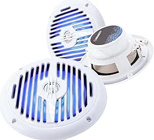 Gravity MG680-LW Marine Speakers - White — main product image