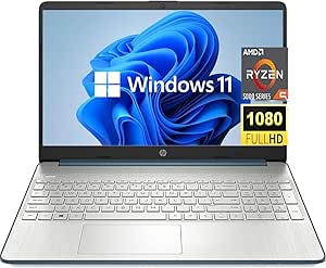 HP HP 15 Laptop: Ryzen 5, 16GB RAM, 1TB SSD, FHD Display