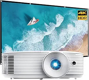 Optoma E2OPHD28HDR 1080p Gaming Projector Bundle