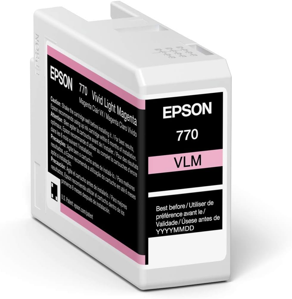 Epson T770620 Ultrachrome PRO10 Light Magenta Ink Standard