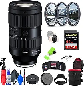 Tamron AFA058S700 35-150mm Sony E Lens Bundle