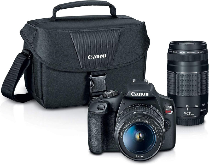 Canon 2727C021 EOS Rebel T7 Double Zoom Lens Kit Renewed — main product image