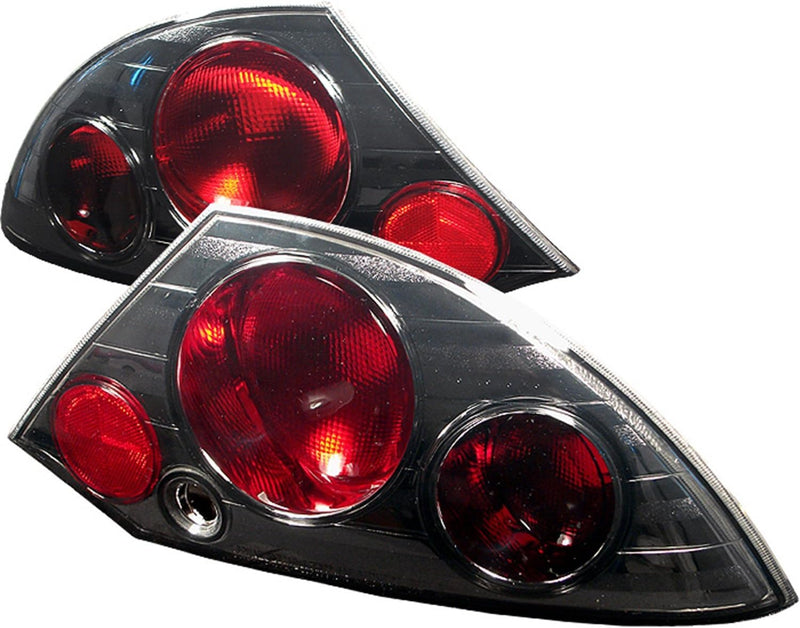 Spyder 2002 Mitsubishi Eclipse Tail Lights - Smoke Euro Style — main product image