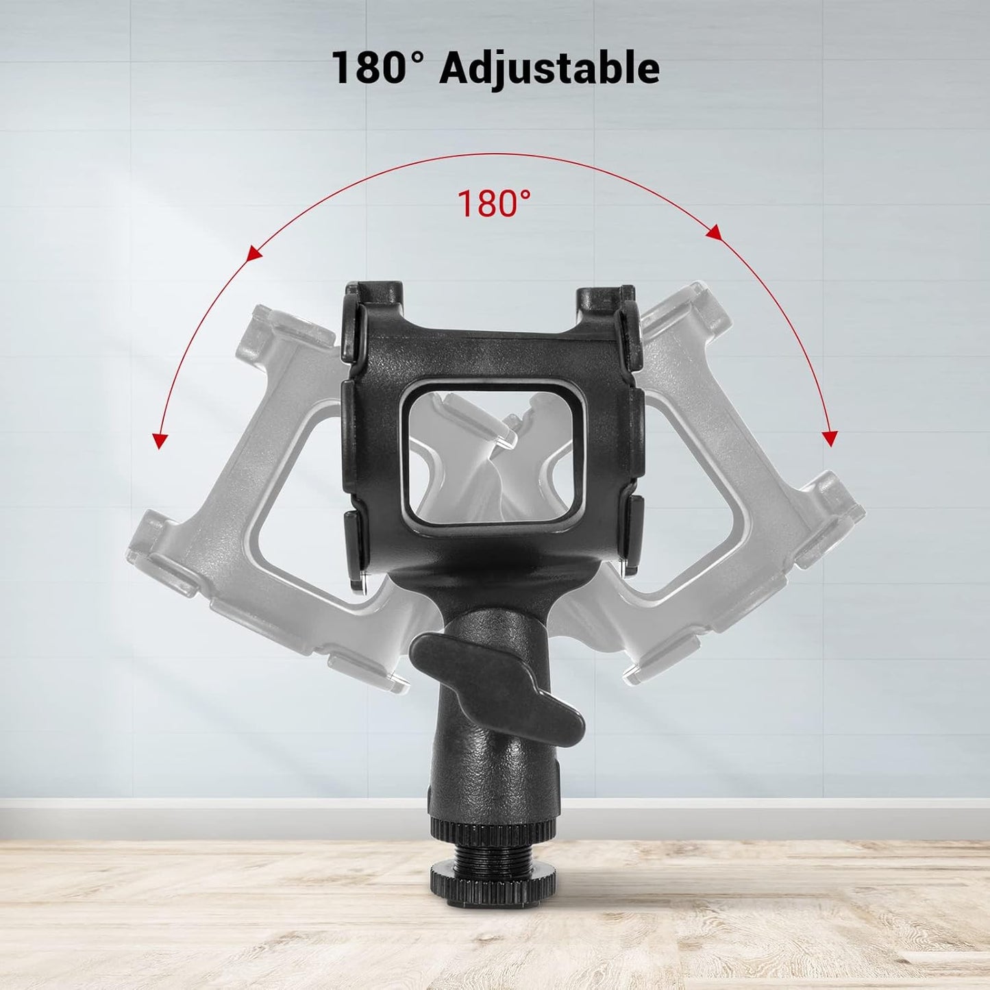SmallRig SR-FA01-1859 Microphone Shock Mount with Cold Shoe