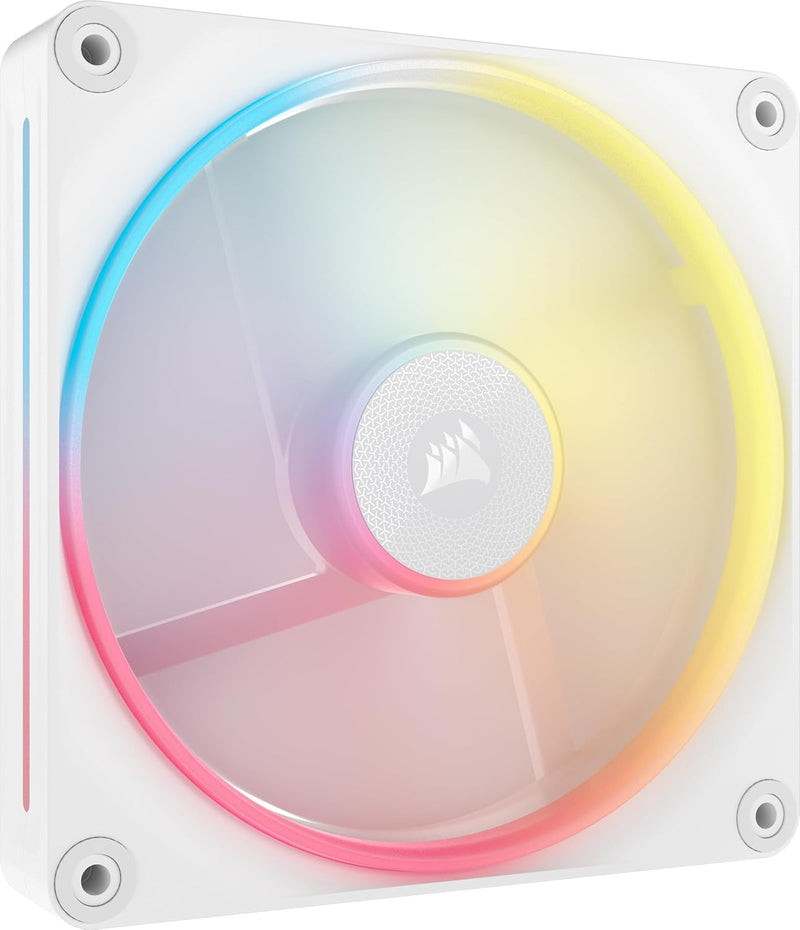 Corsair CO-9051055-WW iCUE Link LX140-R RGB Reverse Fan White — main product image