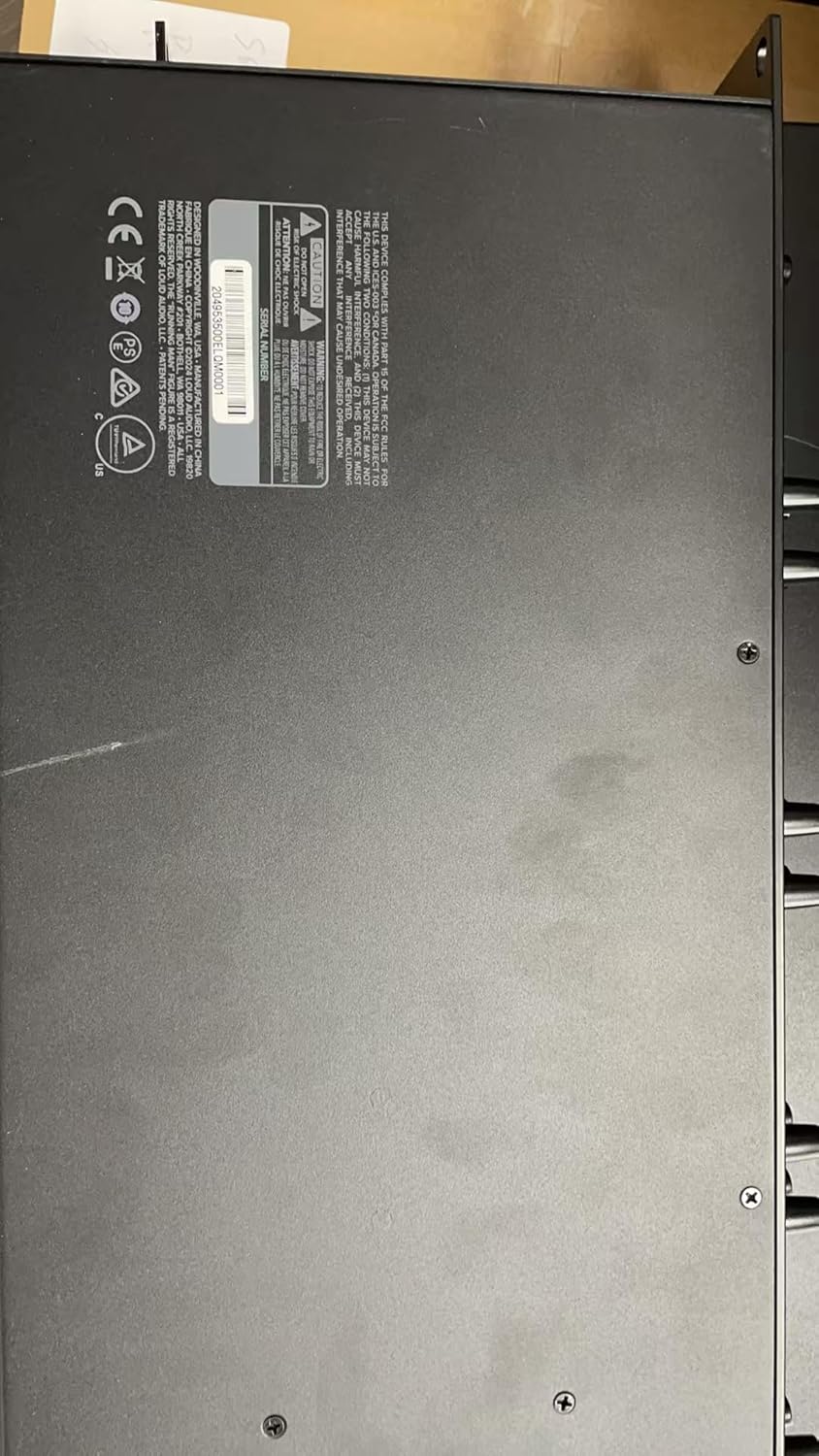 Mackie HM-400 4-Channel Headphone Amplifier Rackmount