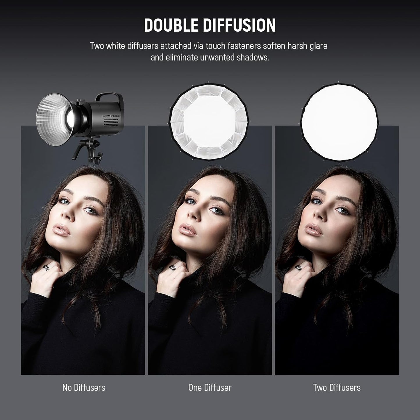 Neewer 47" Parabolic Softbox Bowens Mount Quick Setup