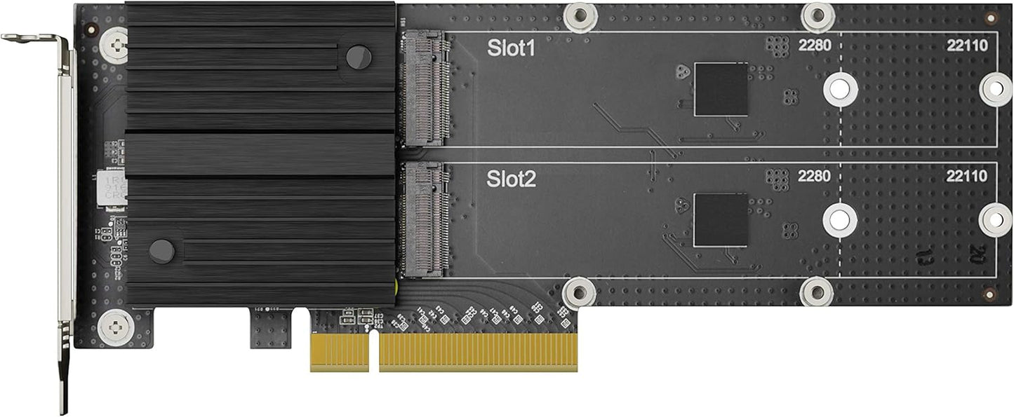 Synology M2D20 M.2 NVMe SSD Adapter Card