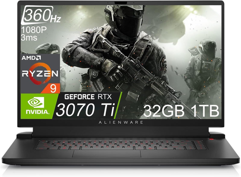 Alienware m17 R5 Gaming Laptop Ryzen 9 RTX 3070 Ti — main product image
