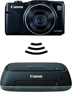 Canon 0109C027 PowerShot SX710 HS Digital Camera with Connect Station