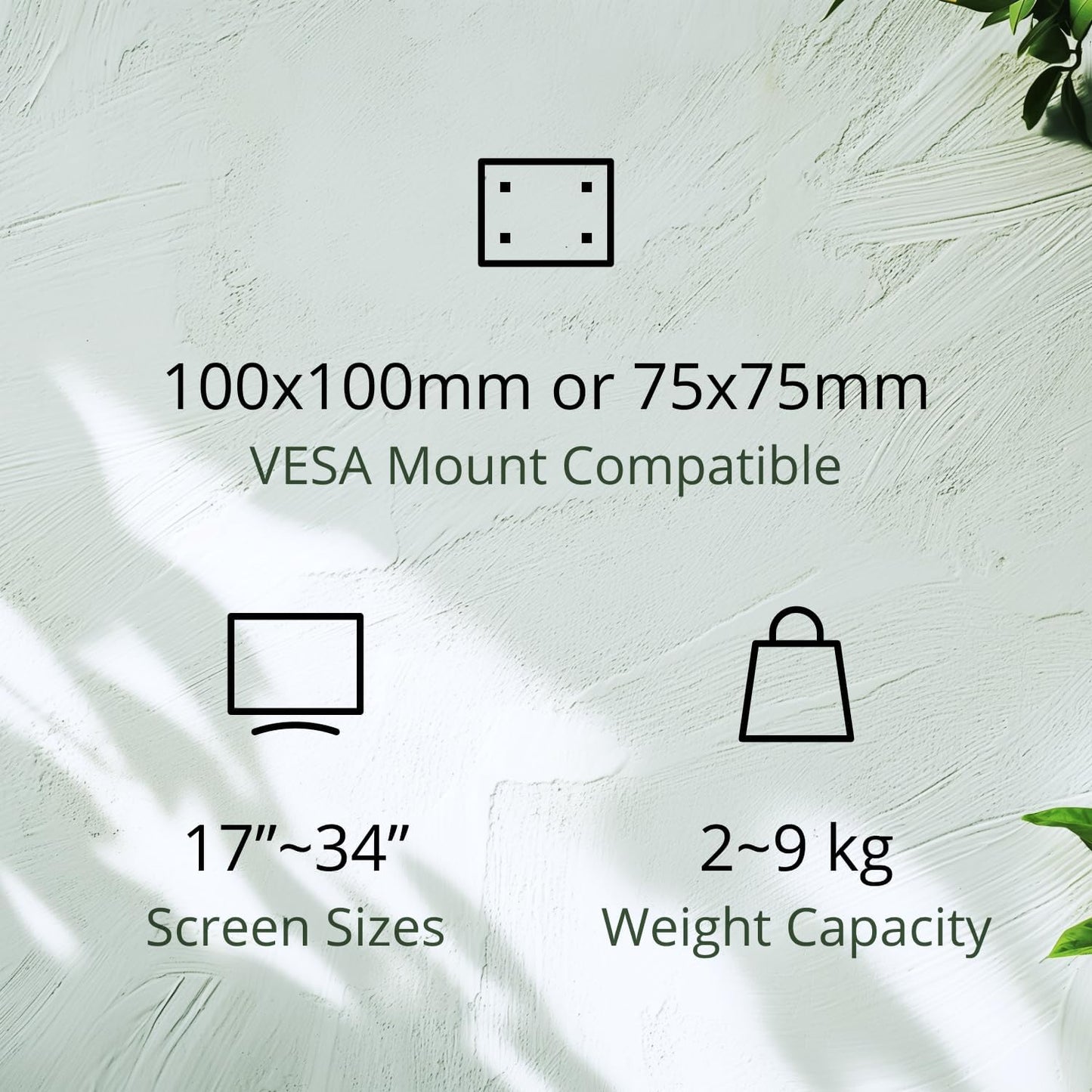 AOC AM400G Single Monitor Arm Desk Mount Vesa