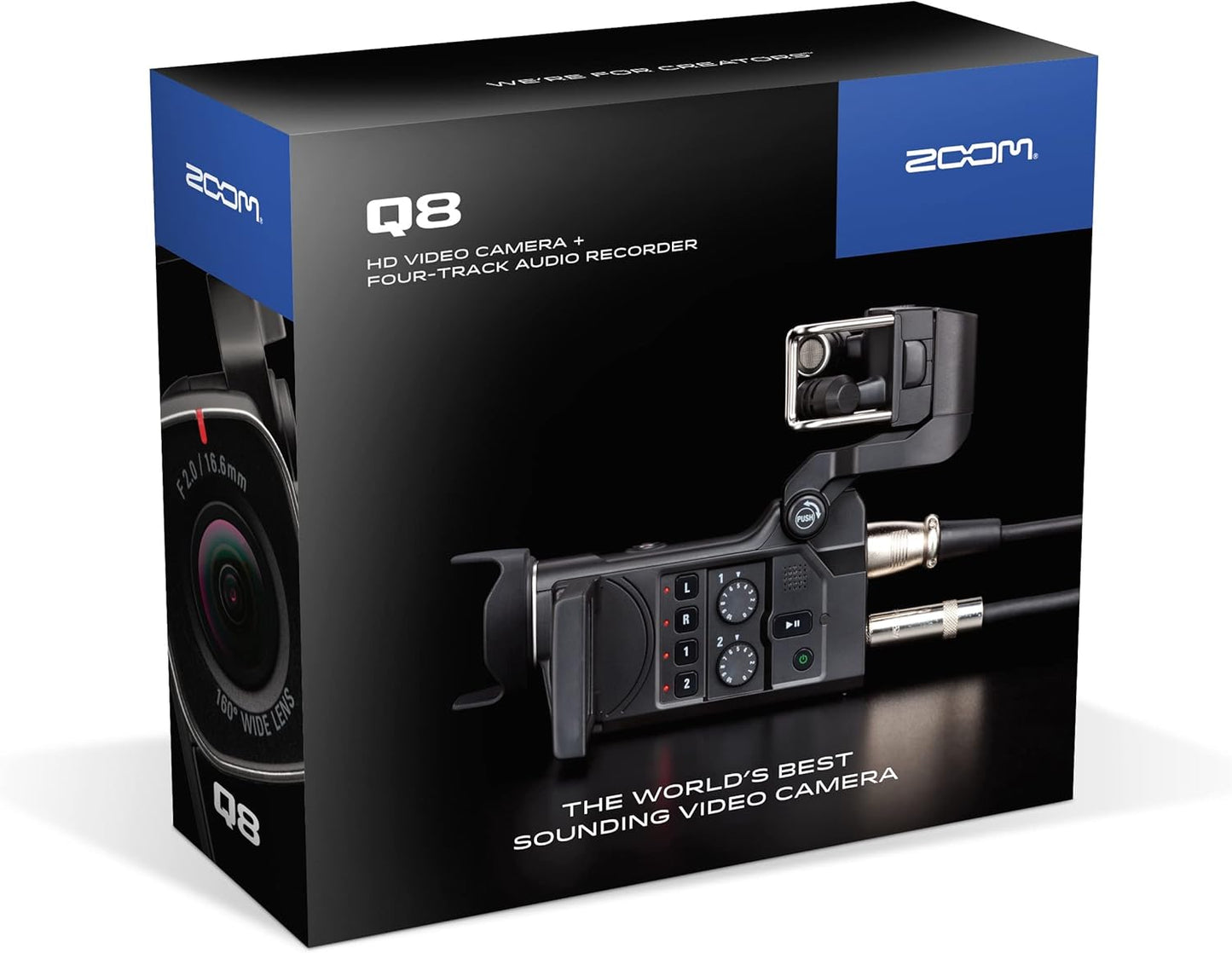 Zoom Q8 Portable Digital Multitrack Audio Recorder