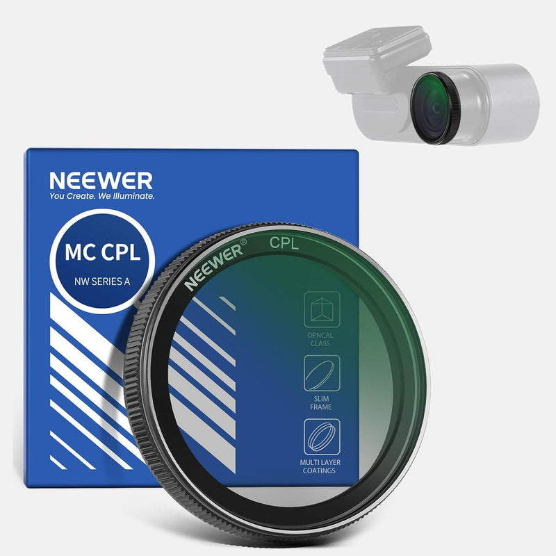 Neewer 10104838 Dashcam CPL Filter for VIOFO Cameras — main product image