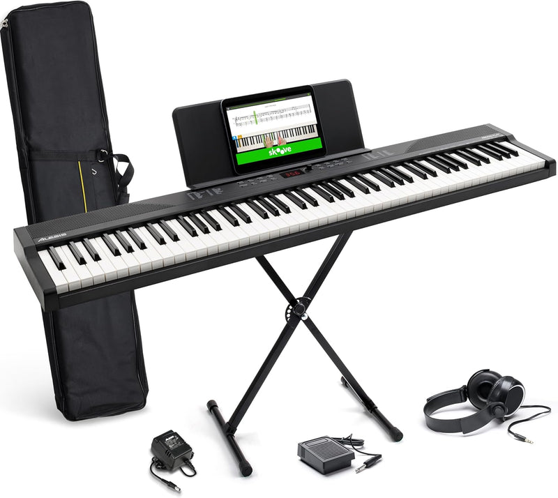 Alesis RECITAL PLAY 88-Key Digital Piano Keyboard Bundle — main product image