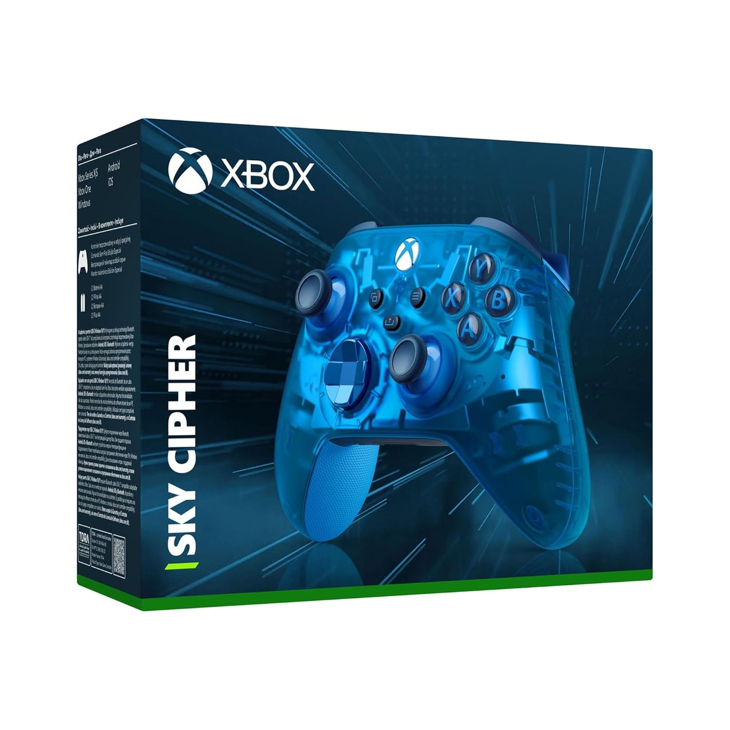 Microsoft 196388334063 Xbox Wireless Controller Sky Cipher Edition