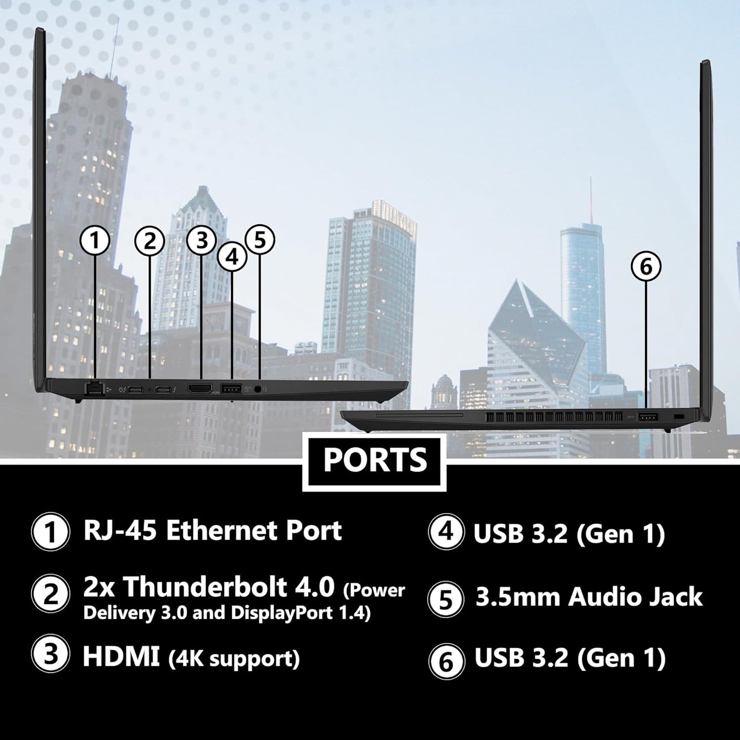 Lenovo ThinkPad T14 Gen 4 Business Laptop 14" FHD+ i5-1335U 16GB 512GB SSD