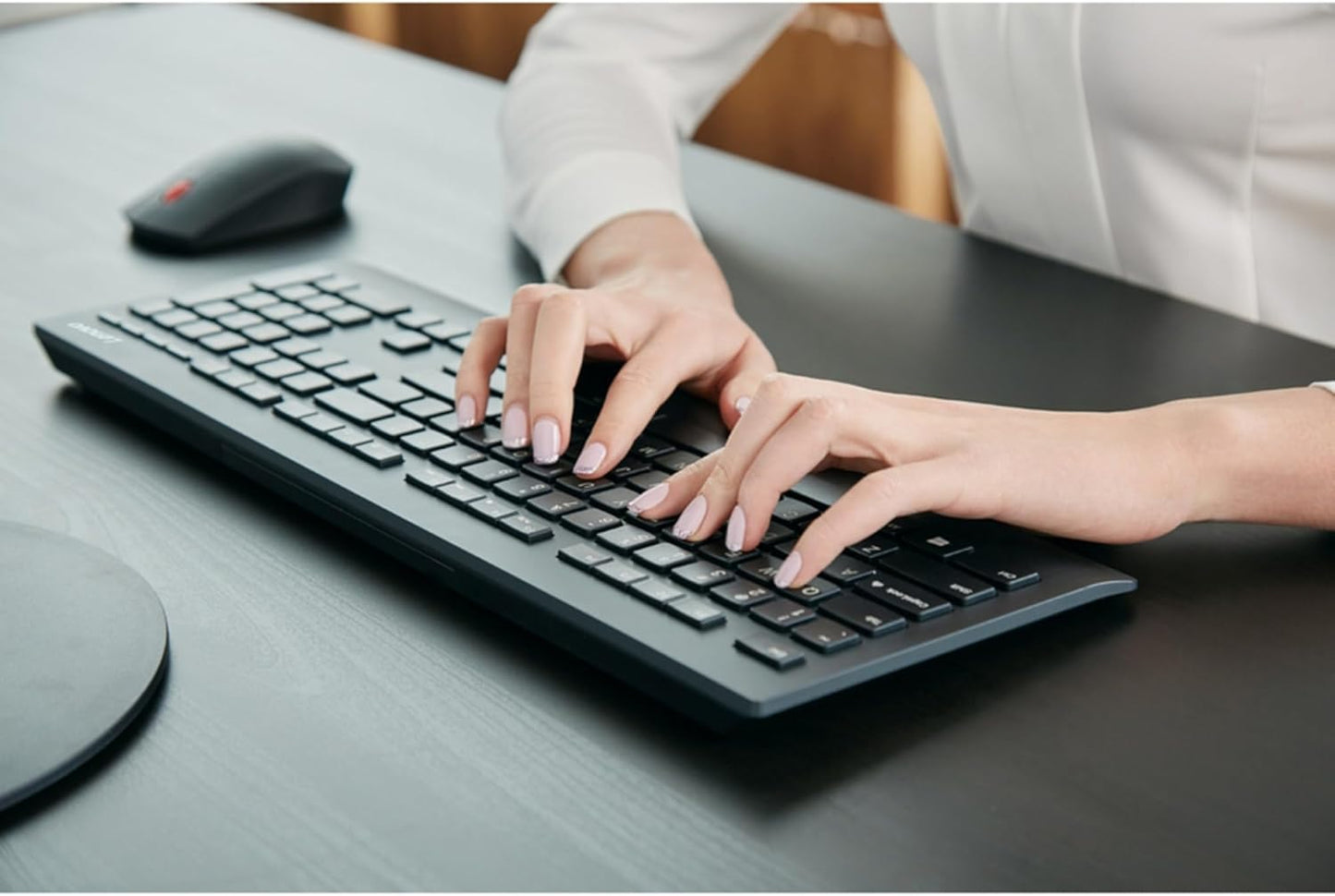 Lenovo 4X30H56796 Professional Wireless Keyboard and Mouse Combo