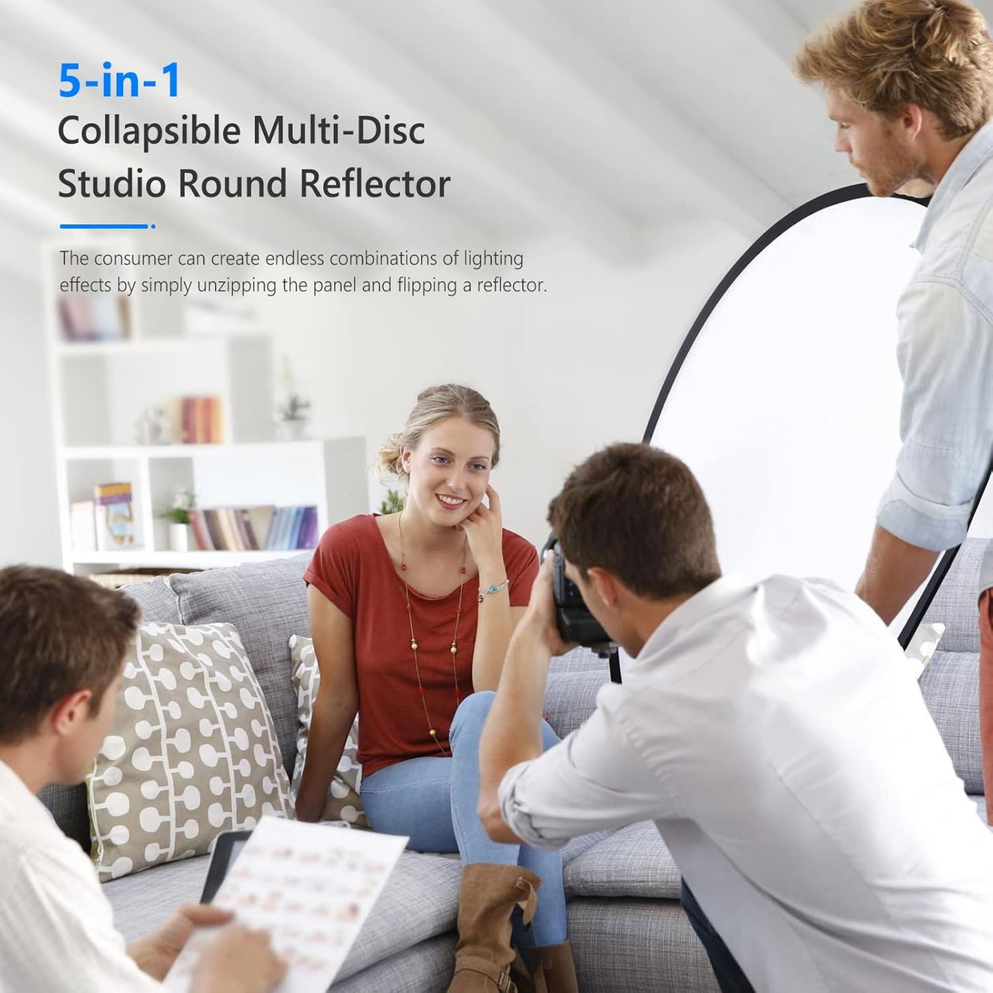 Neewer 88008128 5-in-1 Photography Reflector